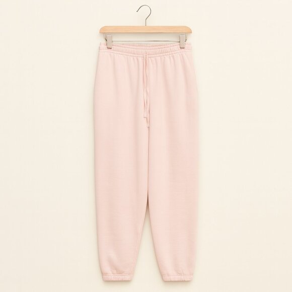 FLEECE FACTORY | NWT | Pink Jogger Sweatpants - XL 16 43 - Picture 1 of 4